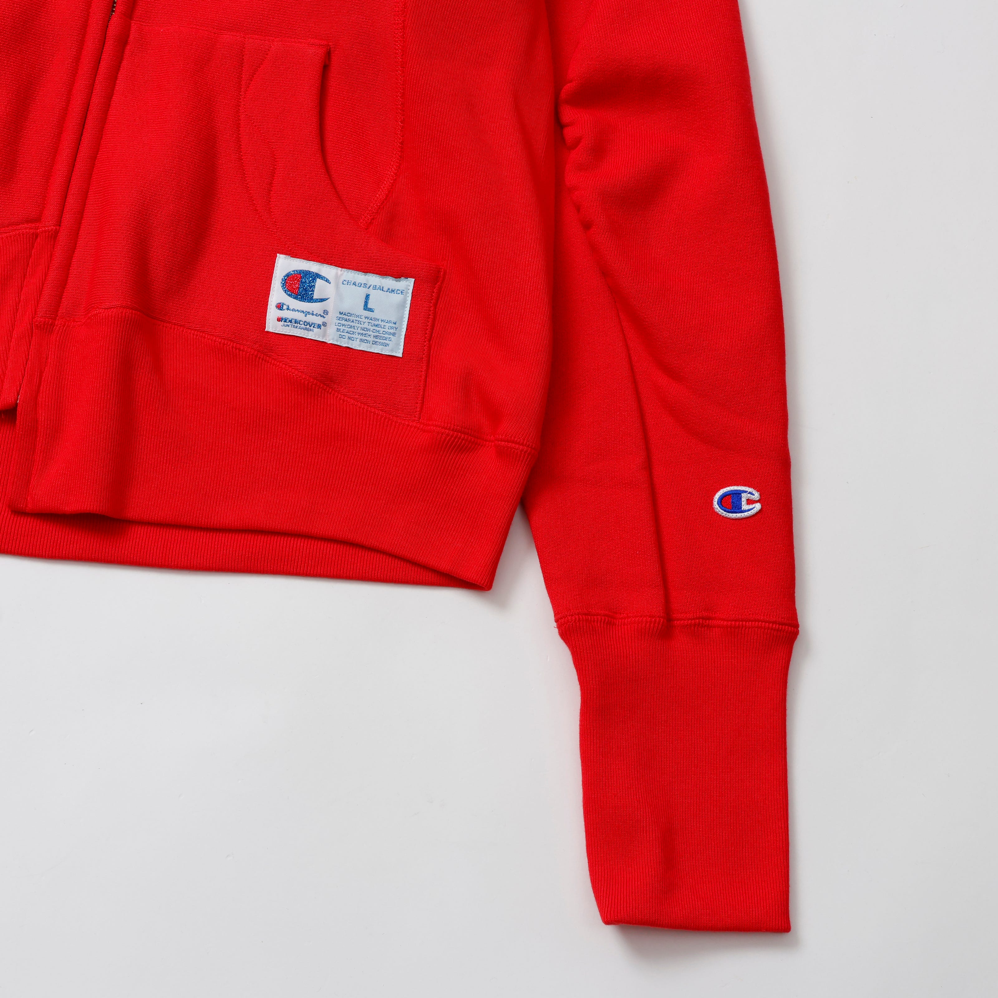 【キャンペーン対象外】Champion × UNDERCOVER リバースウィーブ(R) ジップフーデッドスウェットシャツ(CWSC123)