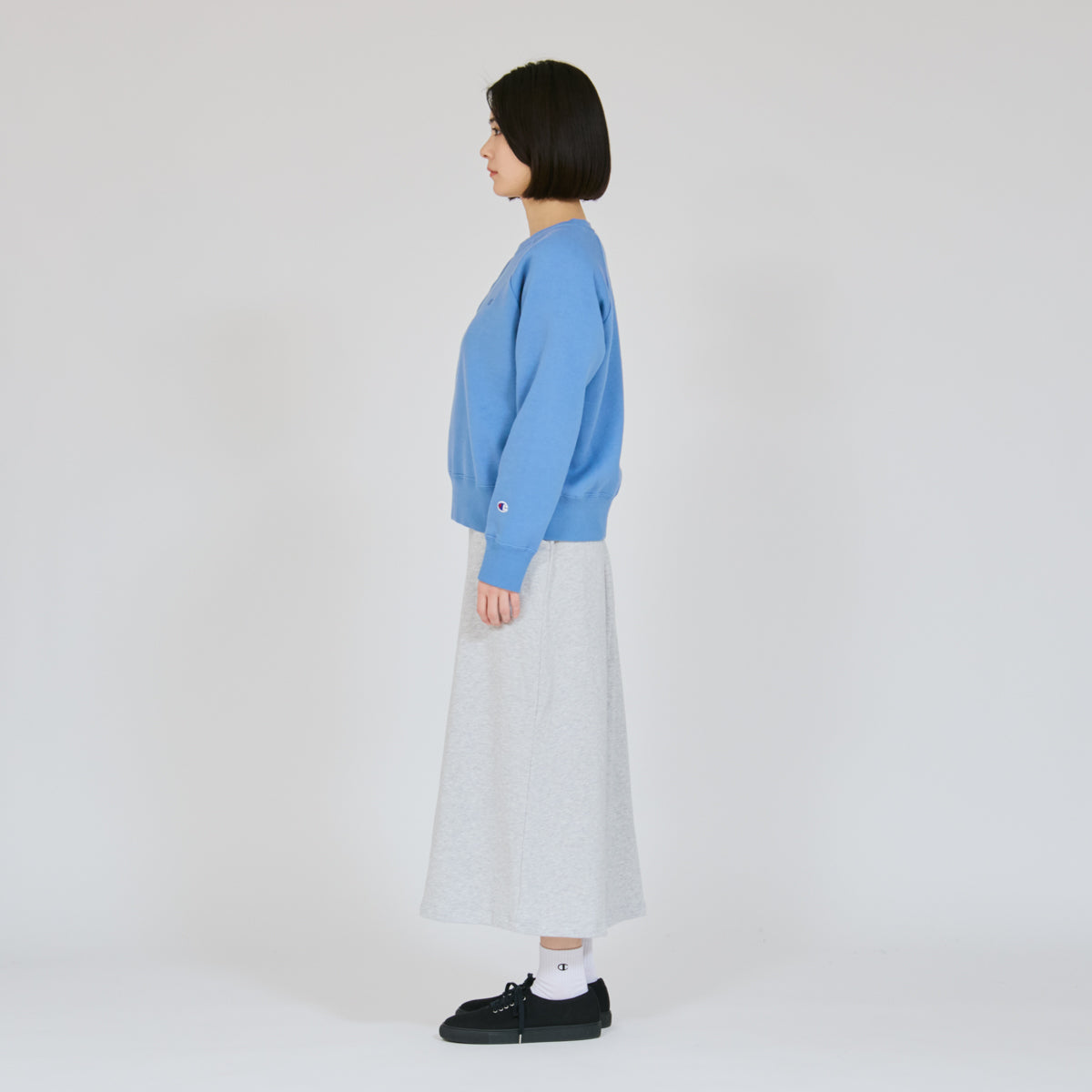 ラグランスリーブ スウェットシャツ (CW-E014)