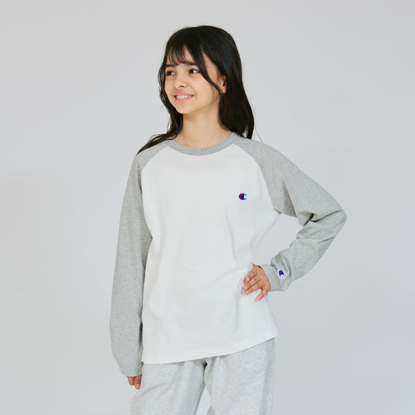 ラグラン ロングスリーブTシャツ (CK-E403)-【チャンピオン公式】