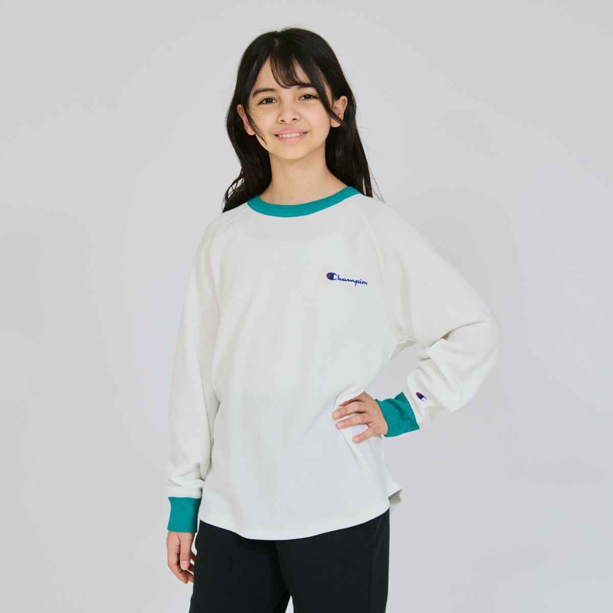 ロングスリーブTシャツ (CK-E407)-【チャンピオン公式】