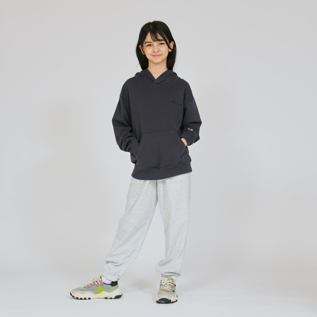 フーデッドスウェットシャツ (CK-E103)