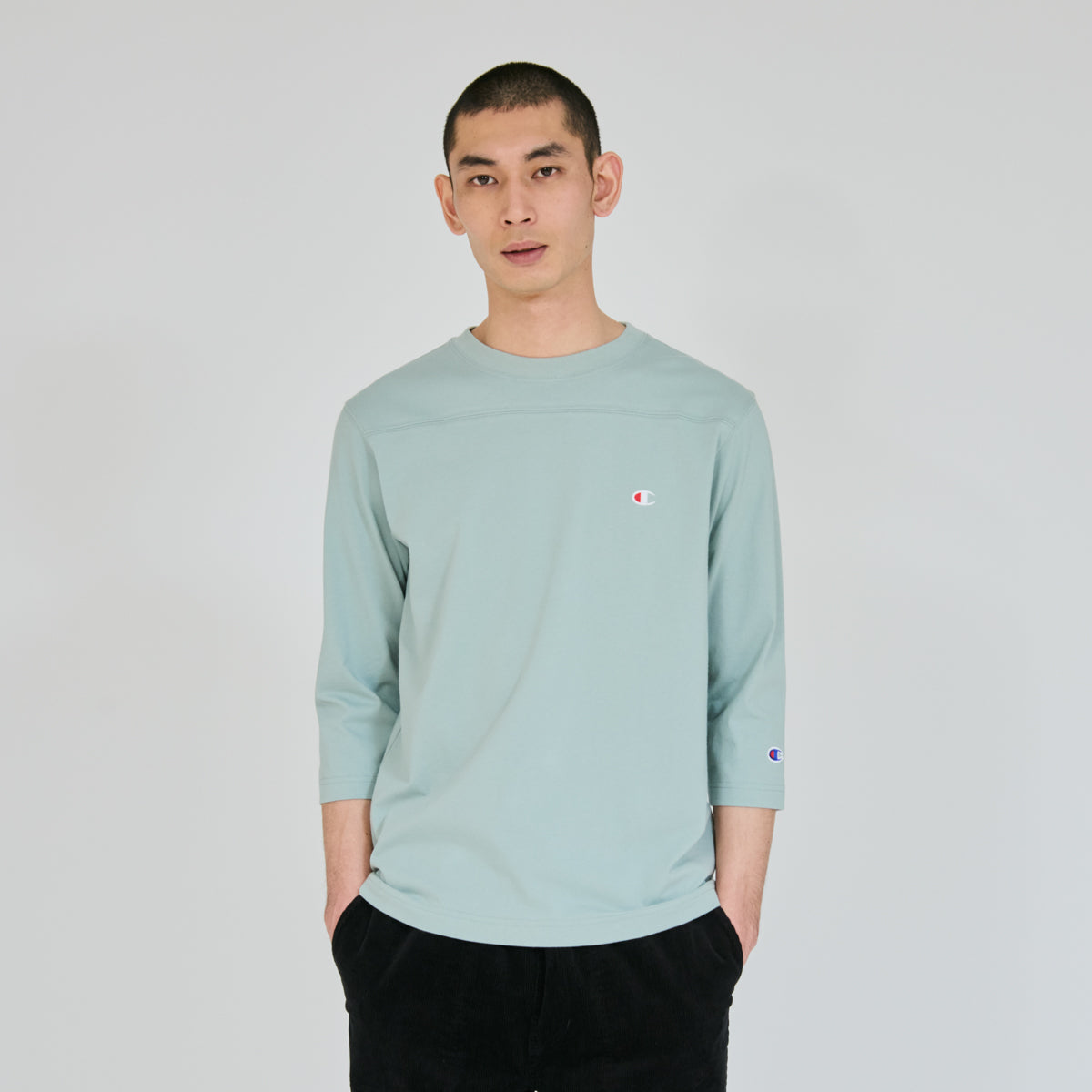3/4スリーブフットボールTシャツ (C3-C426)