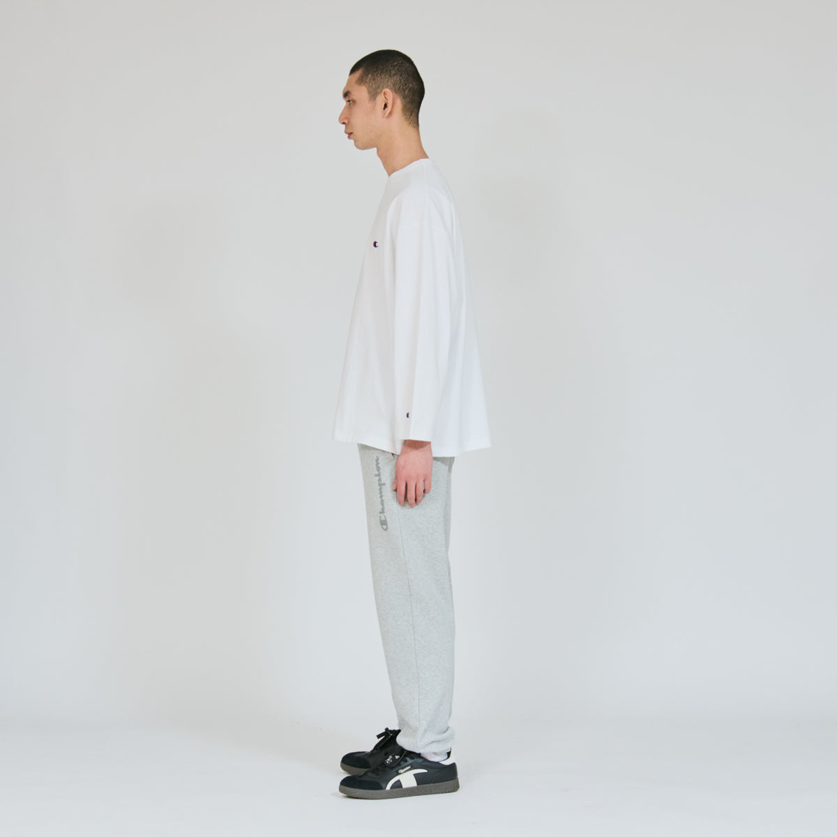 ロングスリーブTシャツ (C3-E414)-【チャンピオン公式】