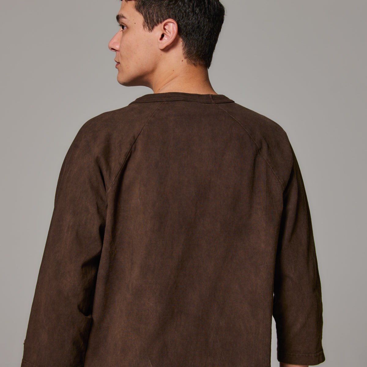 T1011 ラグラン 3/4スリーブ Tシャツ (C5-E401)