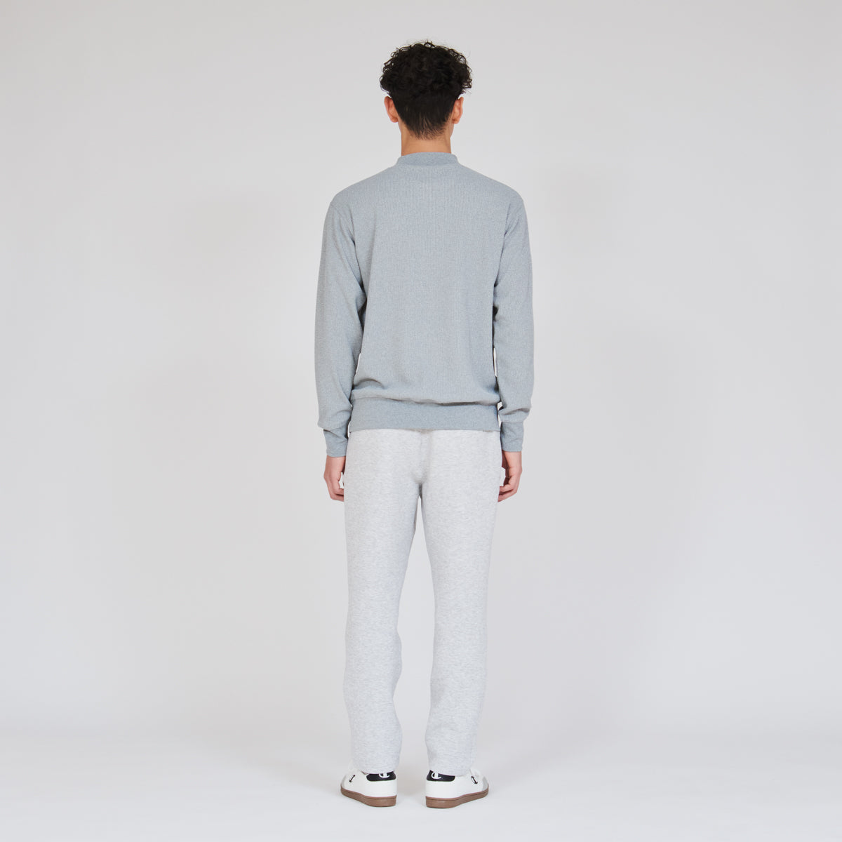 ロングスリーブモックネックシャツ (C3-EG403)