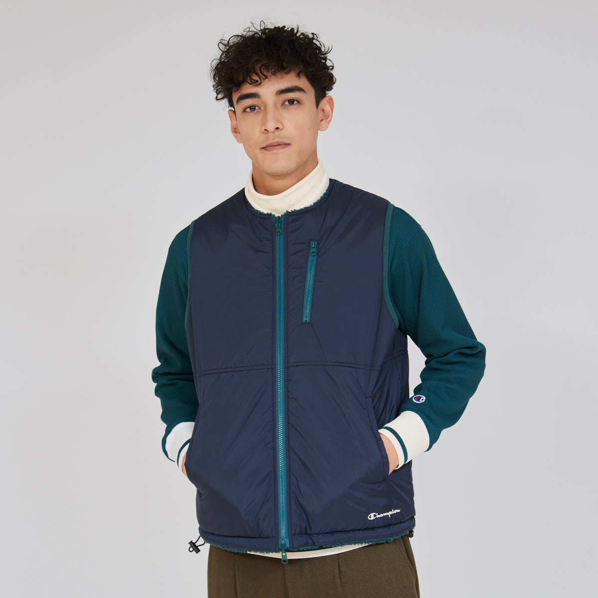 ZIP REVERSIBLE VEST