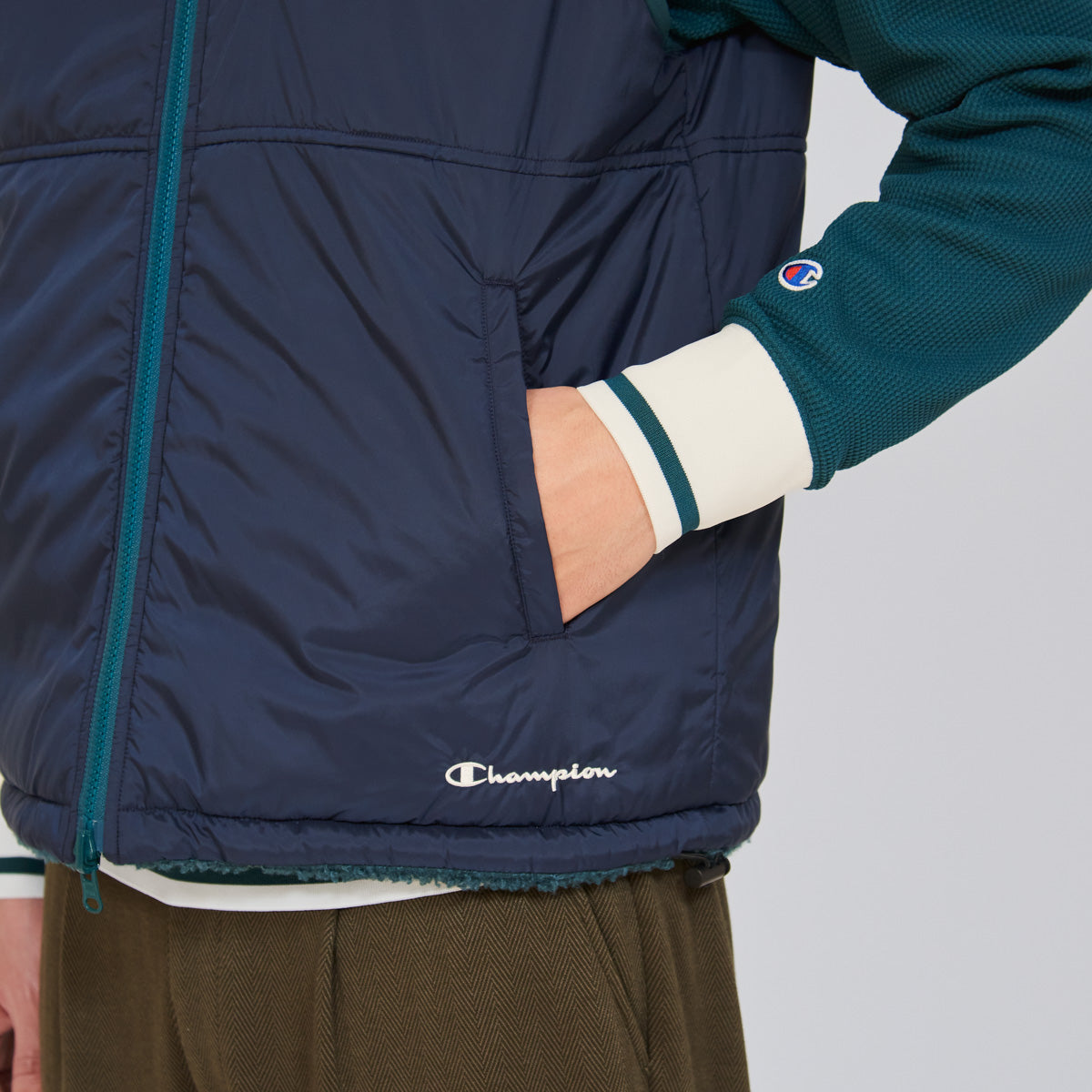 ZIP REVERSIBLE VEST