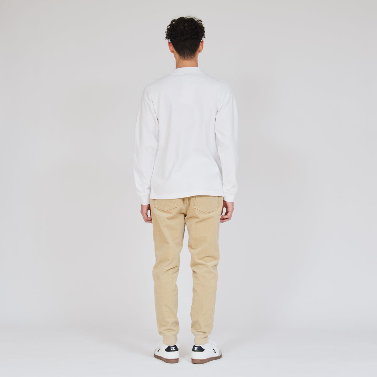 モックネックロングスリーブTシャツ (C3-C427L)