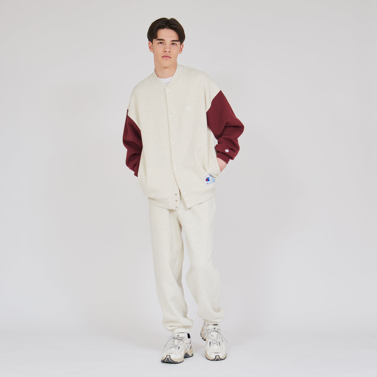 SNAP SWEATSHIRT