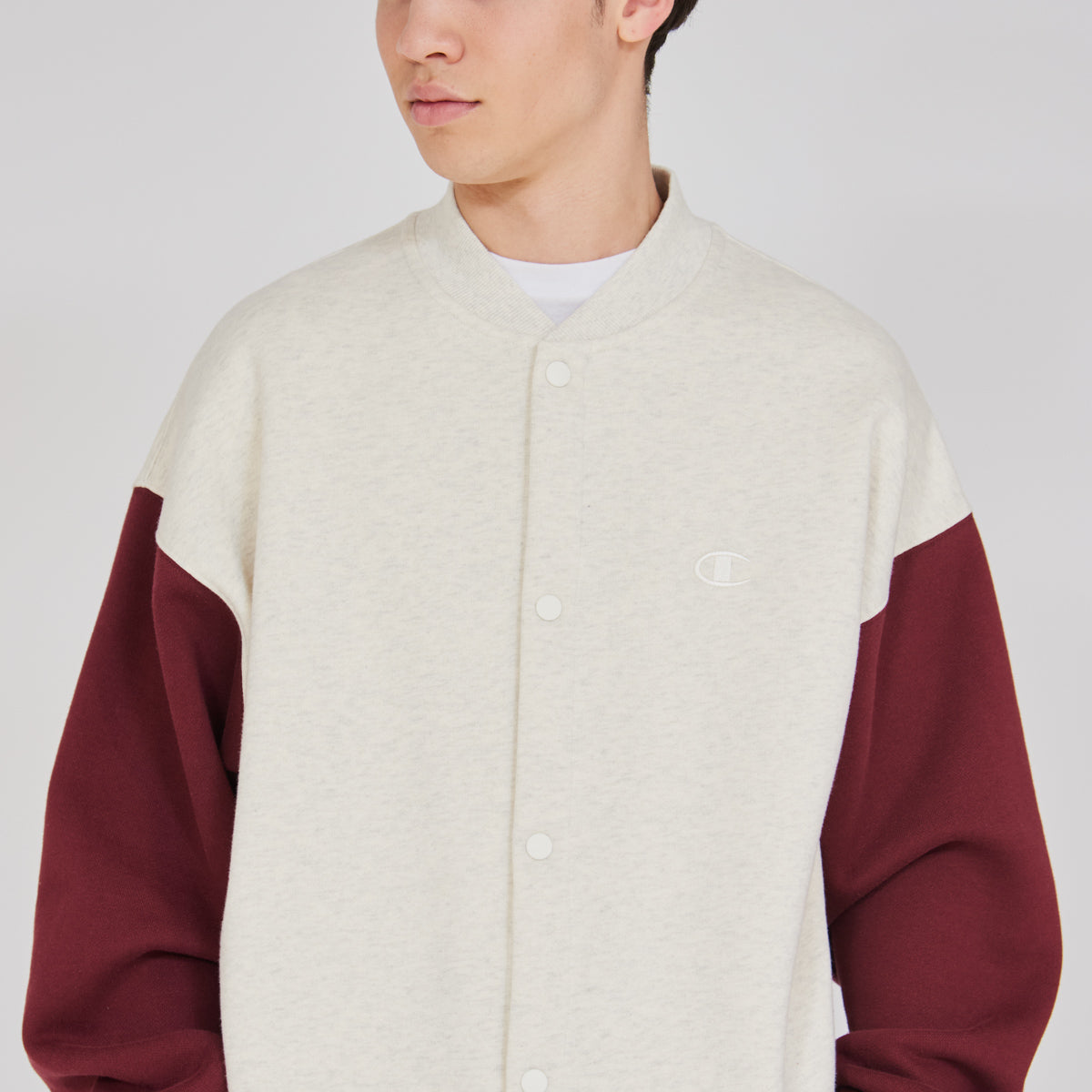 SNAP SWEATSHIRT