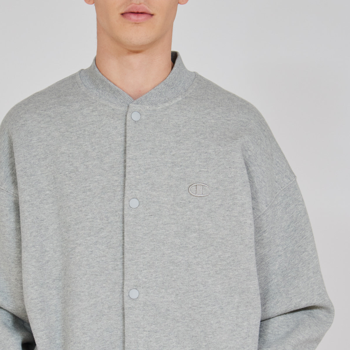 SNAP SWEATSHIRT