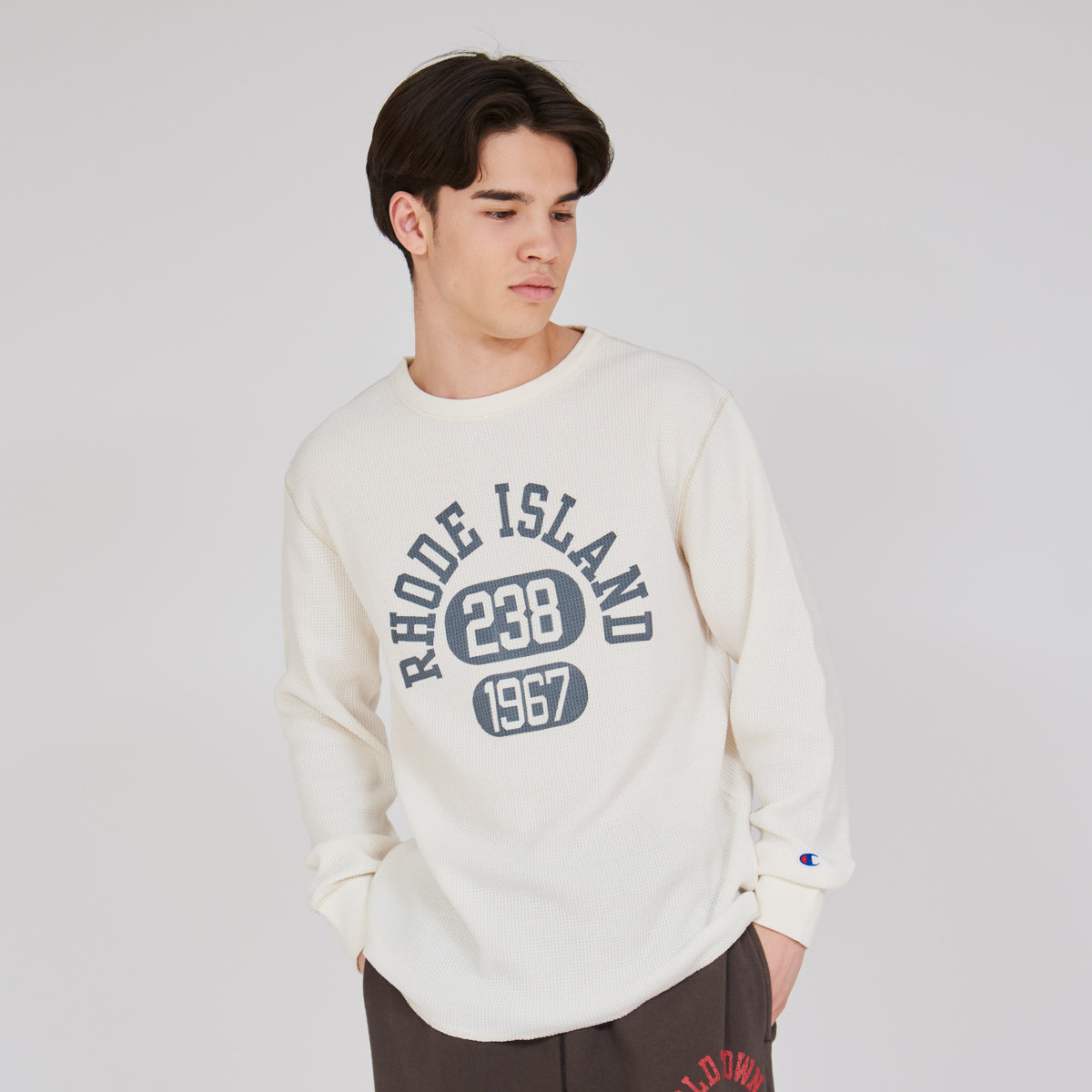 ロングスリーブTシャツ (C3-E418)-【チャンピオン公式】
