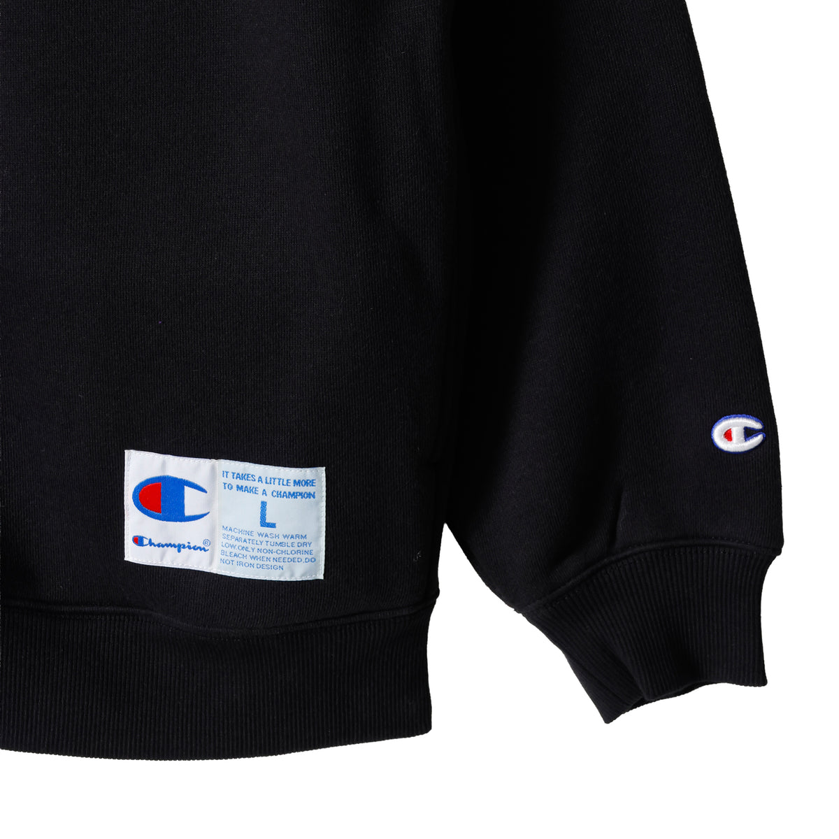 SNAP SWEATSHIRT