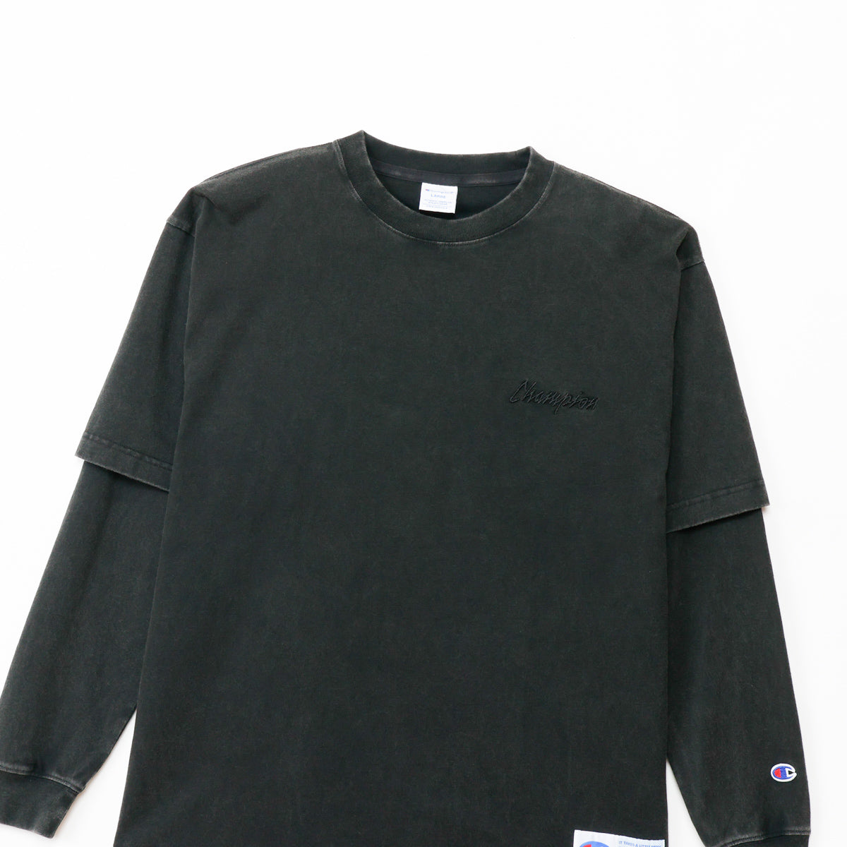 ロングスリーブTシャツ (C3-E411)-【チャンピオン公式】