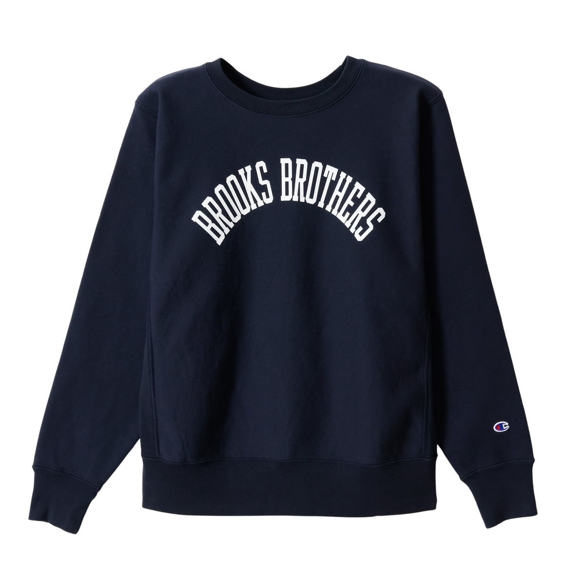 【キャンペーン対象外】Champion × Brooks Brothers リバースウィーブ(R) クルーネックスウェットシャツ (C5-E005)