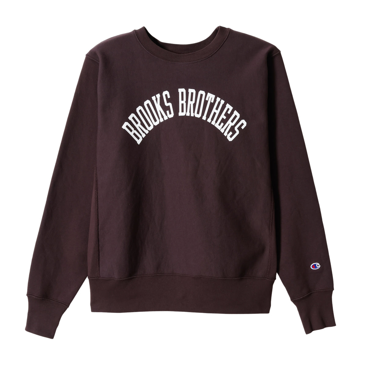 【キャンペーン対象外】Champion × Brooks Brothers リバースウィーブ(R) クルーネックスウェットシャツ (C5-E005)