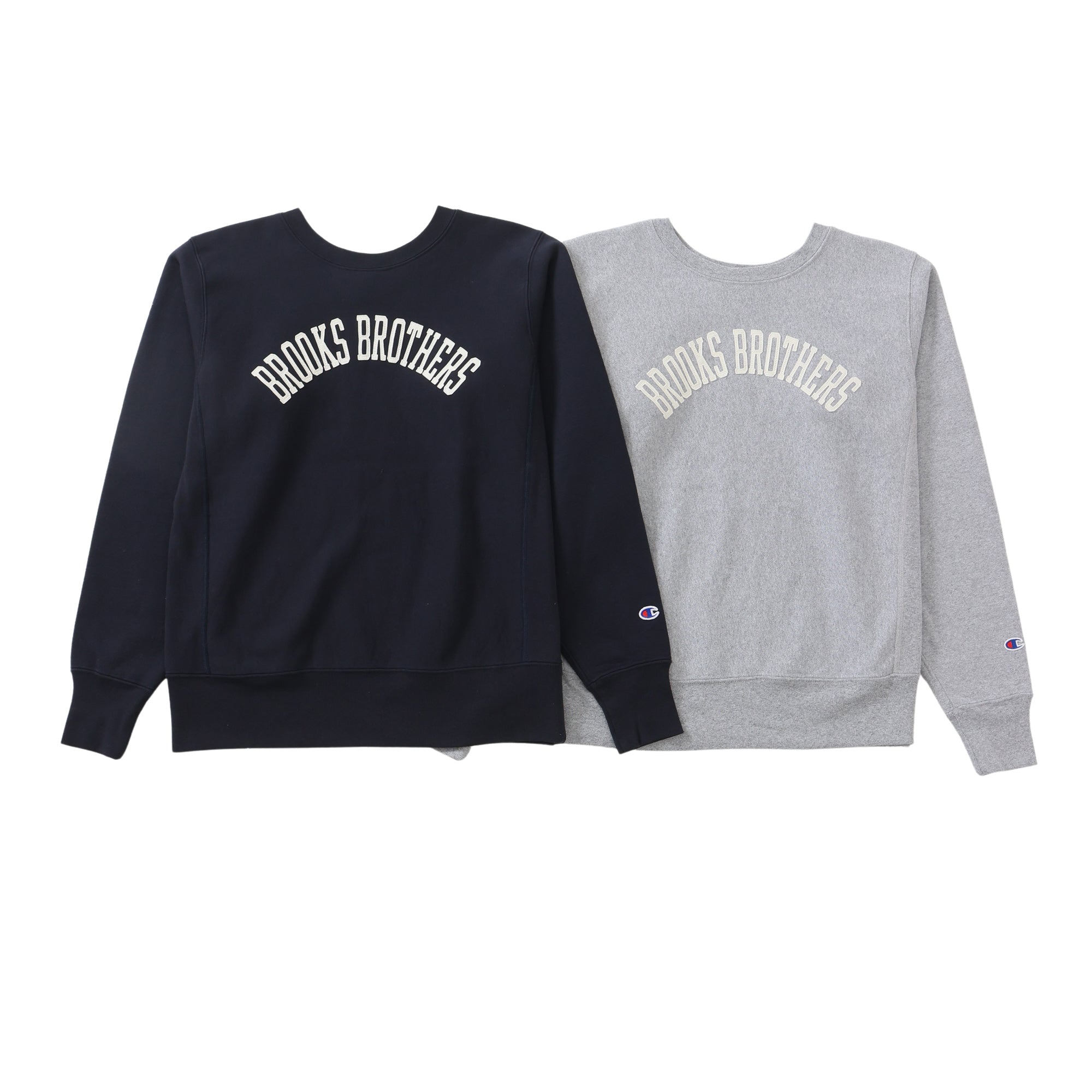 Champion × Brooks Brothers リバースウィーブ(R) クルーネック