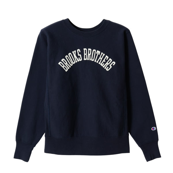 Champion × Brooks Brothers リバースウィーブ(R) クルーネック