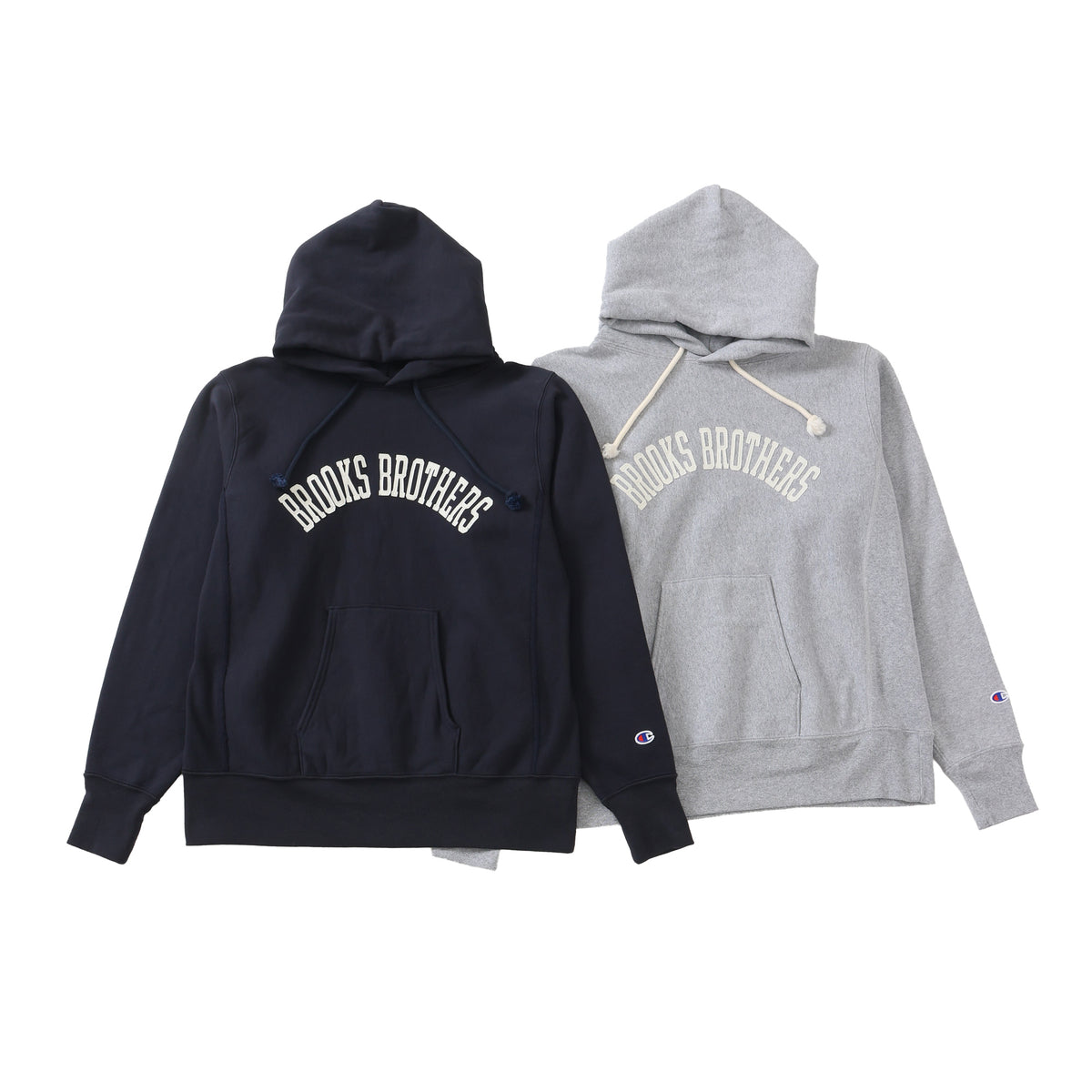 【キャンペーン対象外】 Champion × Brooks Brothers リバースウィーブ(R) フーデッドスウェットシャツ (C5-E106)