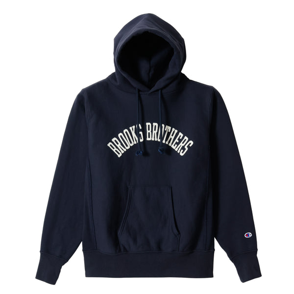 Champion × Brooks Brothers リバースウィーブ(R) フーデッド