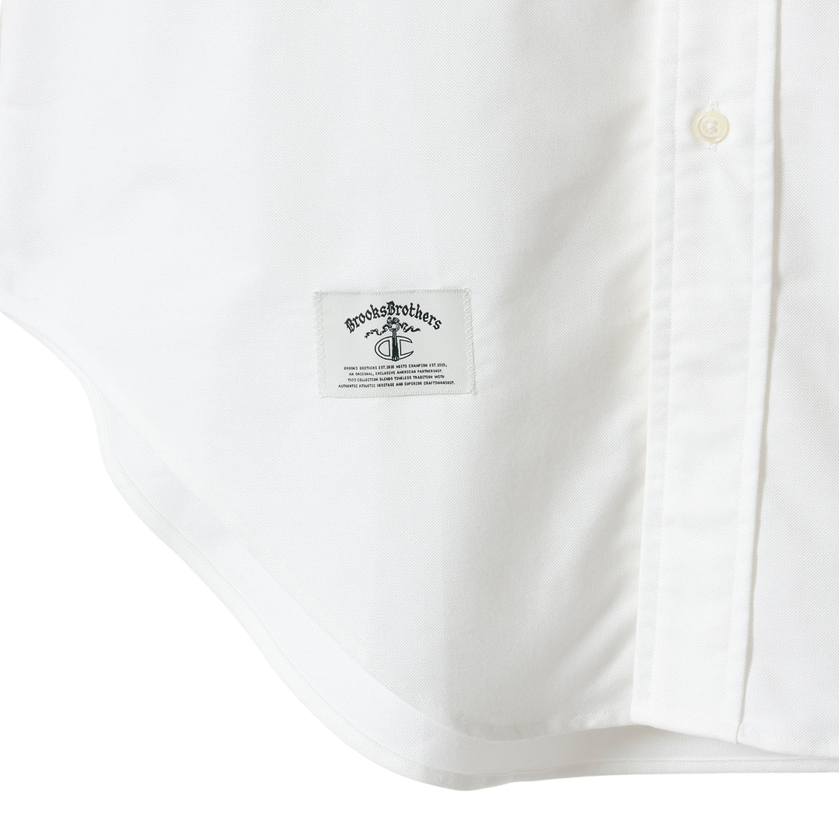 【キャンペーン対象外】 Champion × Brooks Brothers ボタンダウン ロングスリーブ シャツ (C8-E410)