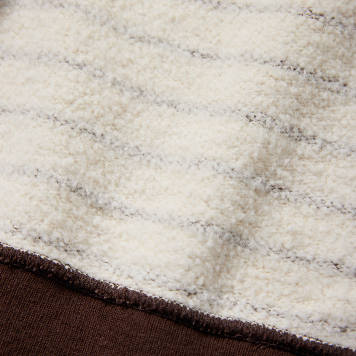 BORDER SWEAT CARDIGAN