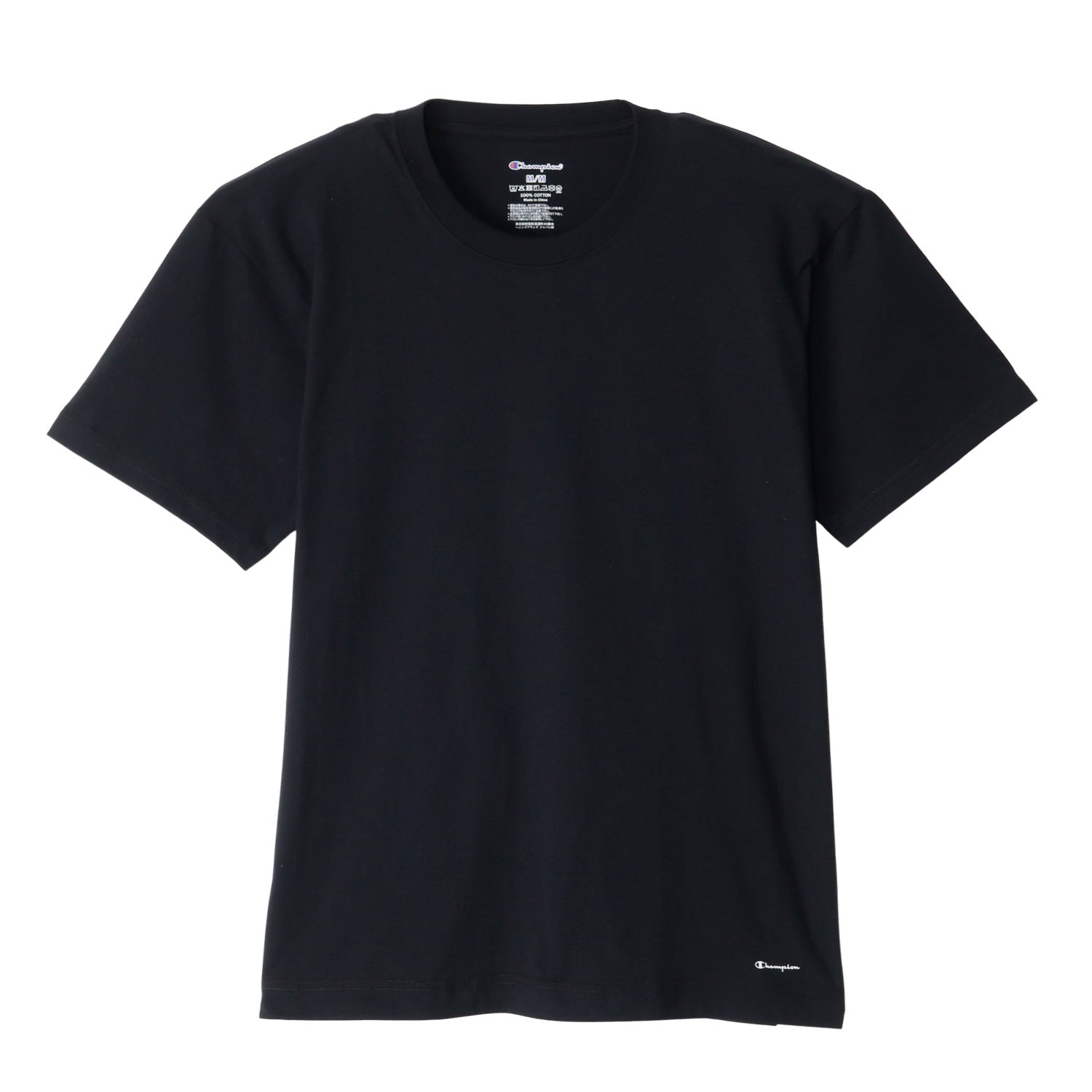 2PリングスパンクルーネックTシャツ (CM1-B701P)
