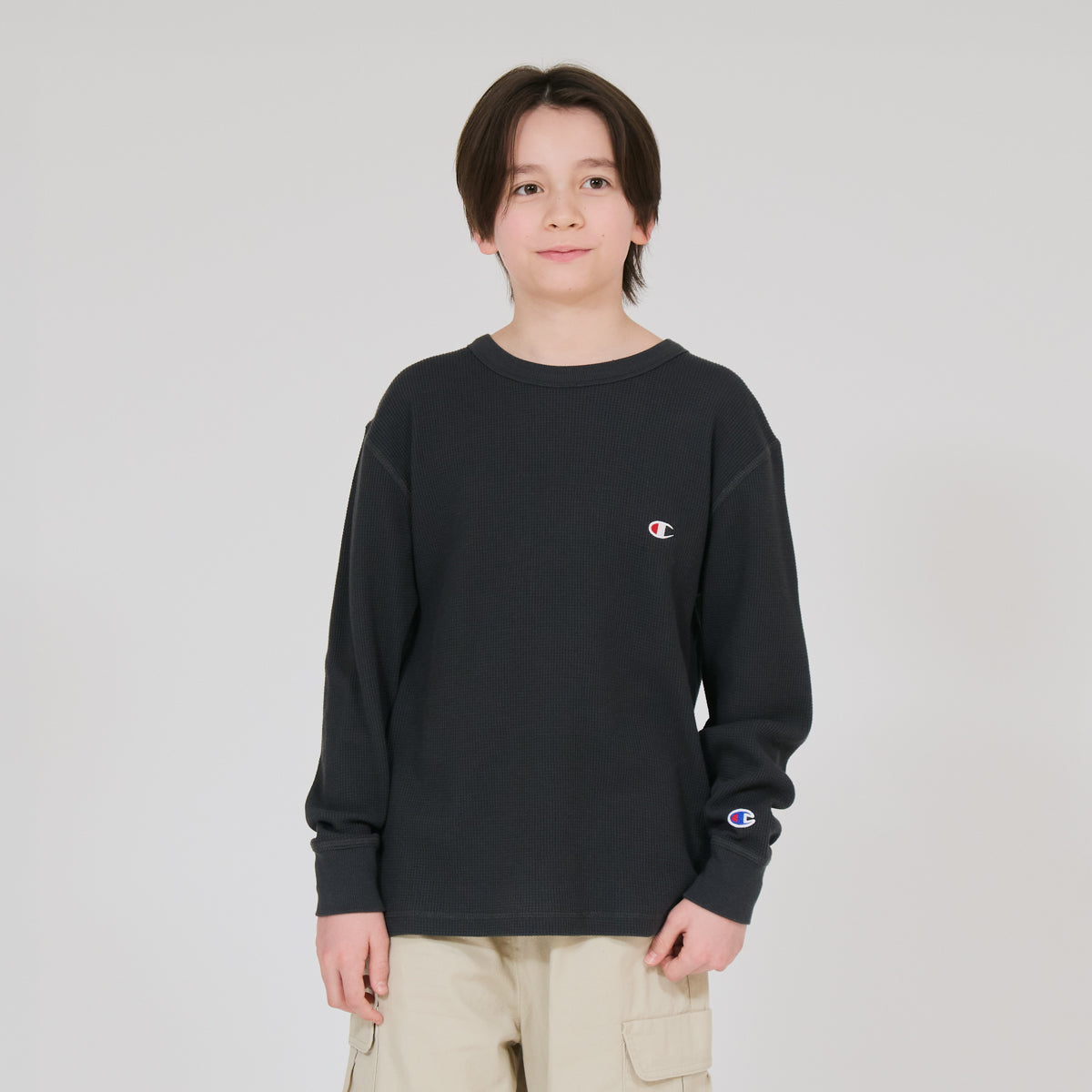 ロングスリーブTシャツ (CK-E406)-【チャンピオン公式】