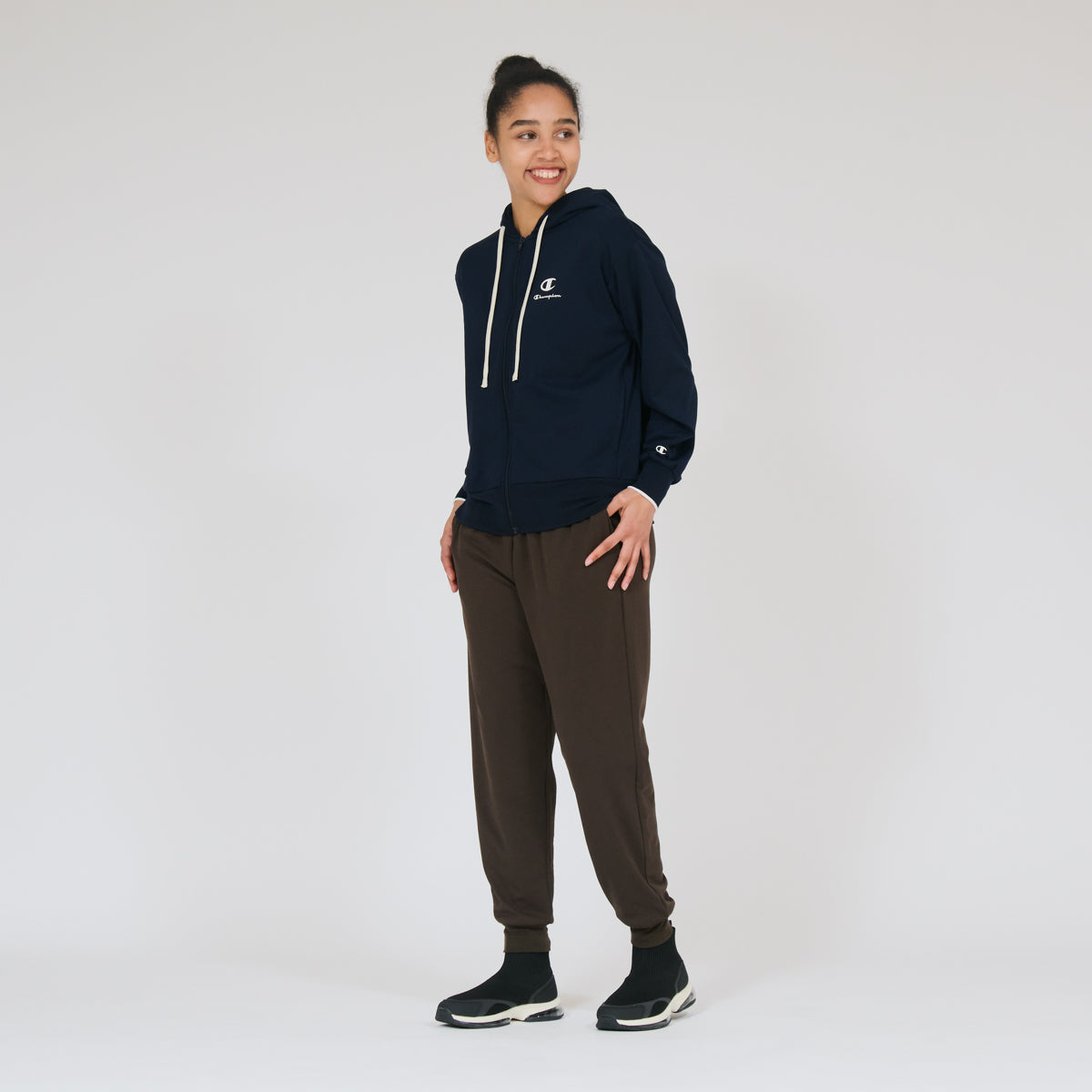 TW TERRY MINI Z/H SWEATSHIRT