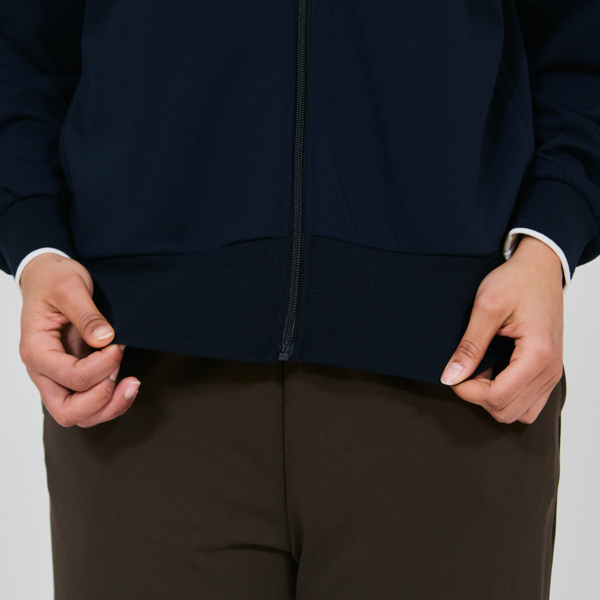 TW TERRY MINI Z/H SWEATSHIRT