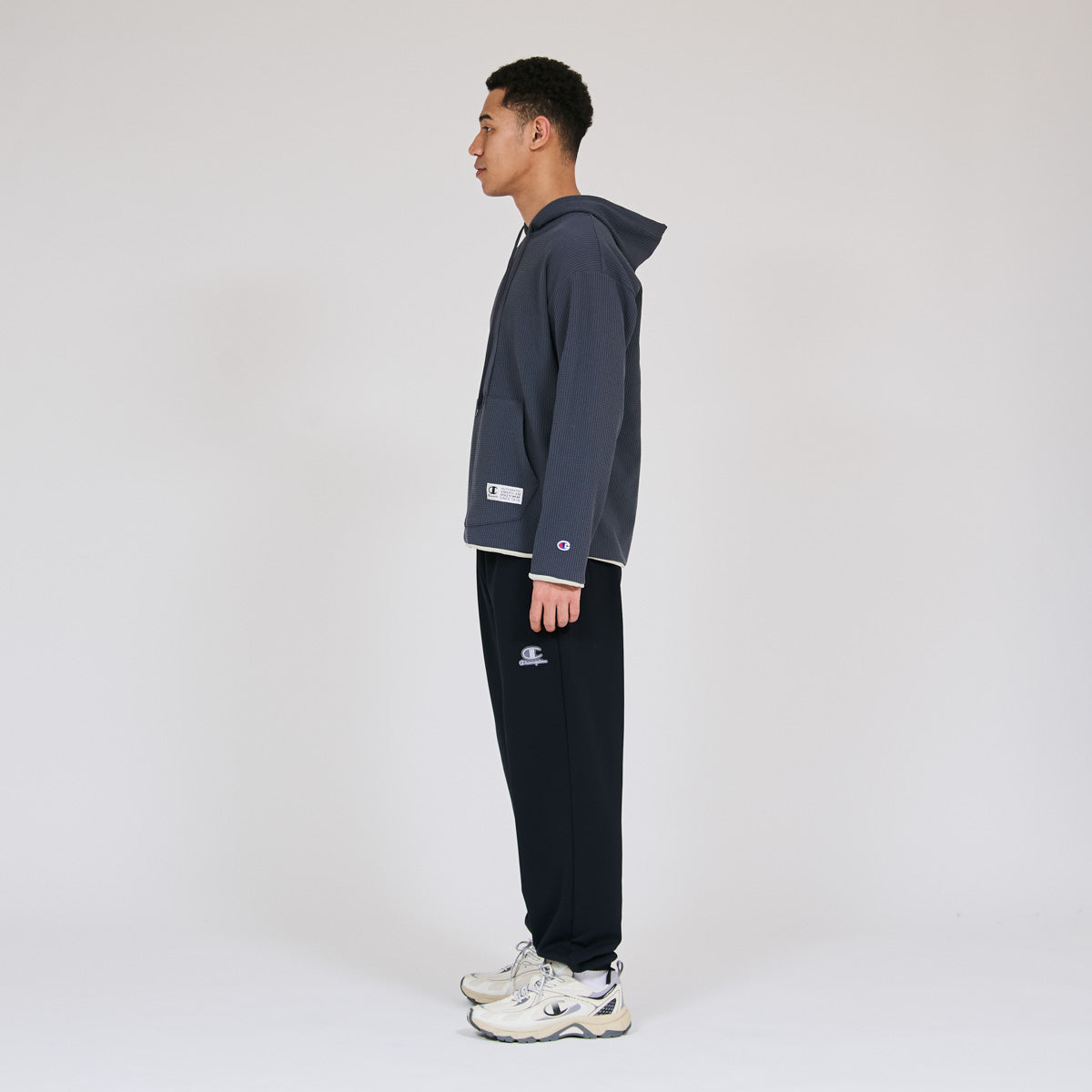 フーデッドシャツ (C3-ES102)