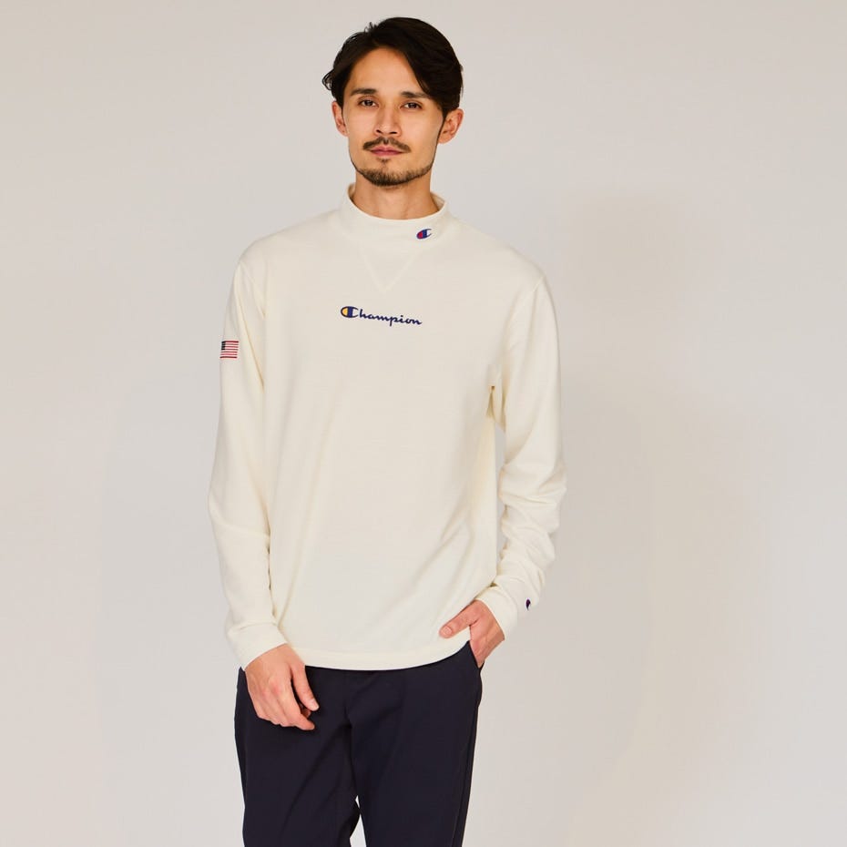 モックネックシャツ 24FW 【秋冬新作】GOLF チャンピオン(C3-AG406)