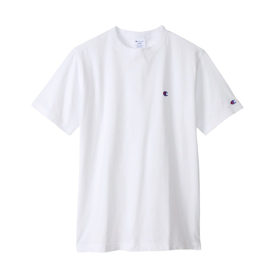 大きいサイズ ショートスリーブTシャツ 24SS ベーシック チャンピオン(C3-X352L)