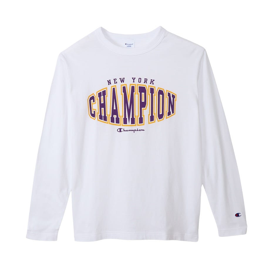 Champion/チャンピオン ロングスリーブシャツ 抗菌 防臭 UVカット ワンポイントロゴ/C3-UG401/XL/4点セット /060(長袖T シャツ)｜売買されたオークション情報、yahooの商品情報をアーカイブ公開 - オー 男性用